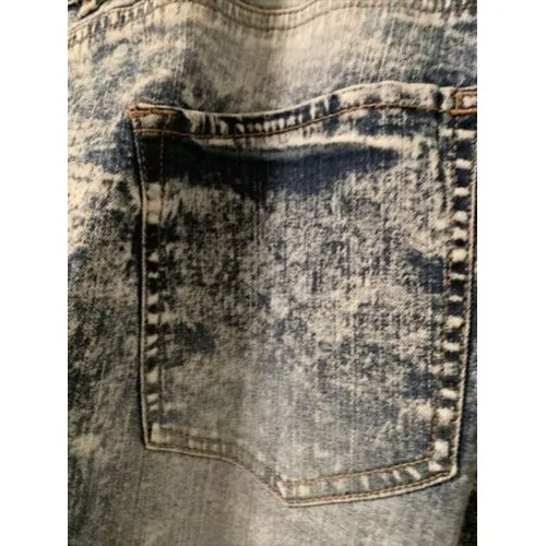 Est 1946 Women's Blue Capri Jeans Zip Button Pockets Size 28W - Image 9