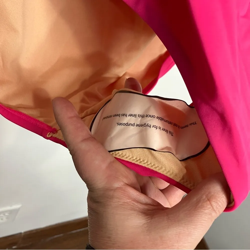 Swimsuits for all hot pink one piece swimsuit‎ size 16 new with tags - Image 2