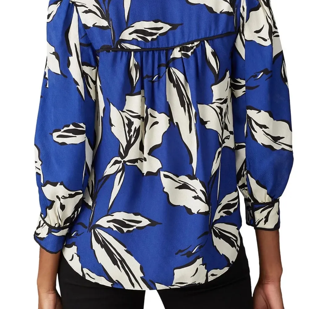 Veronica Beard Silk Blend Milan Top Size 6‎ EUC - Image 2