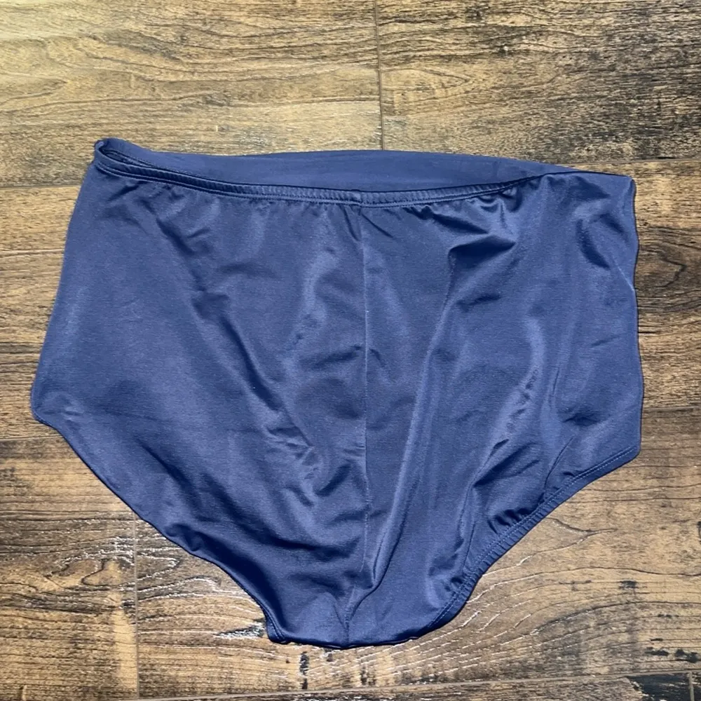 NWOT  Norma Jean Retro Swim Bottom - Navy - Image 3