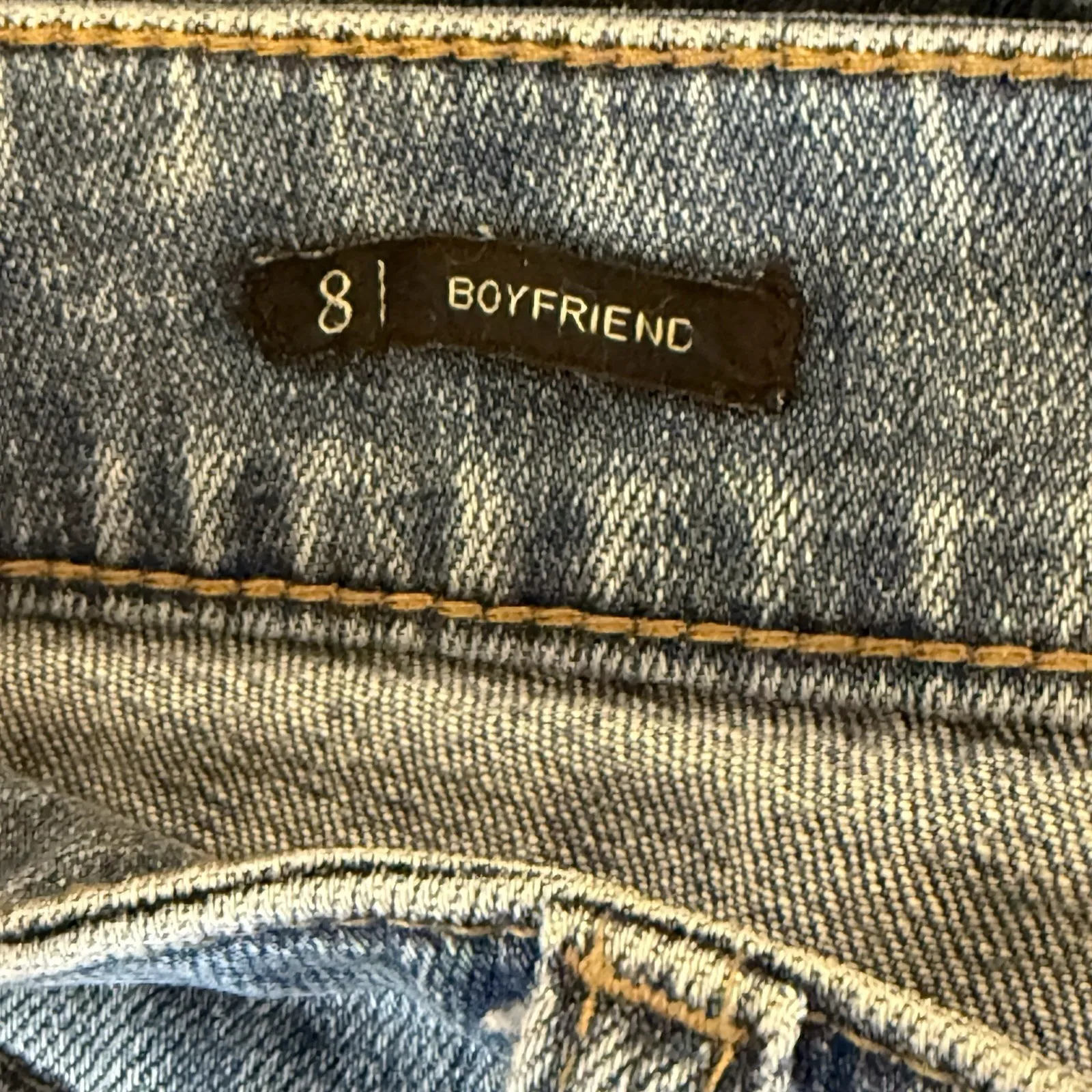 Talbots Flawless Five-Pocket Boyfriend Jeans Women Size 8 Casual Denim Straight - Image 6