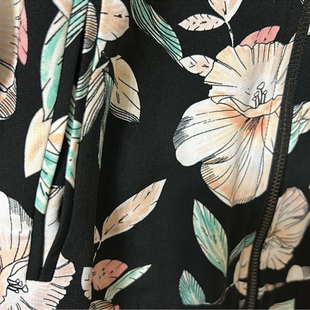 Decree Floral Print Bomber Jacket(Size Medium) - Image 4