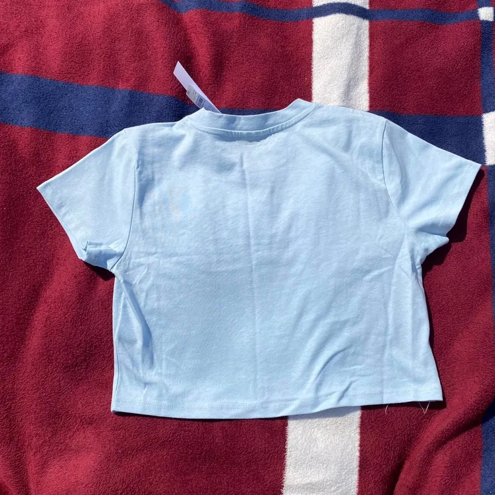 Topshop Berlin baby blue semi cropped t-shirt top
Women’s US size 4 - Image 2