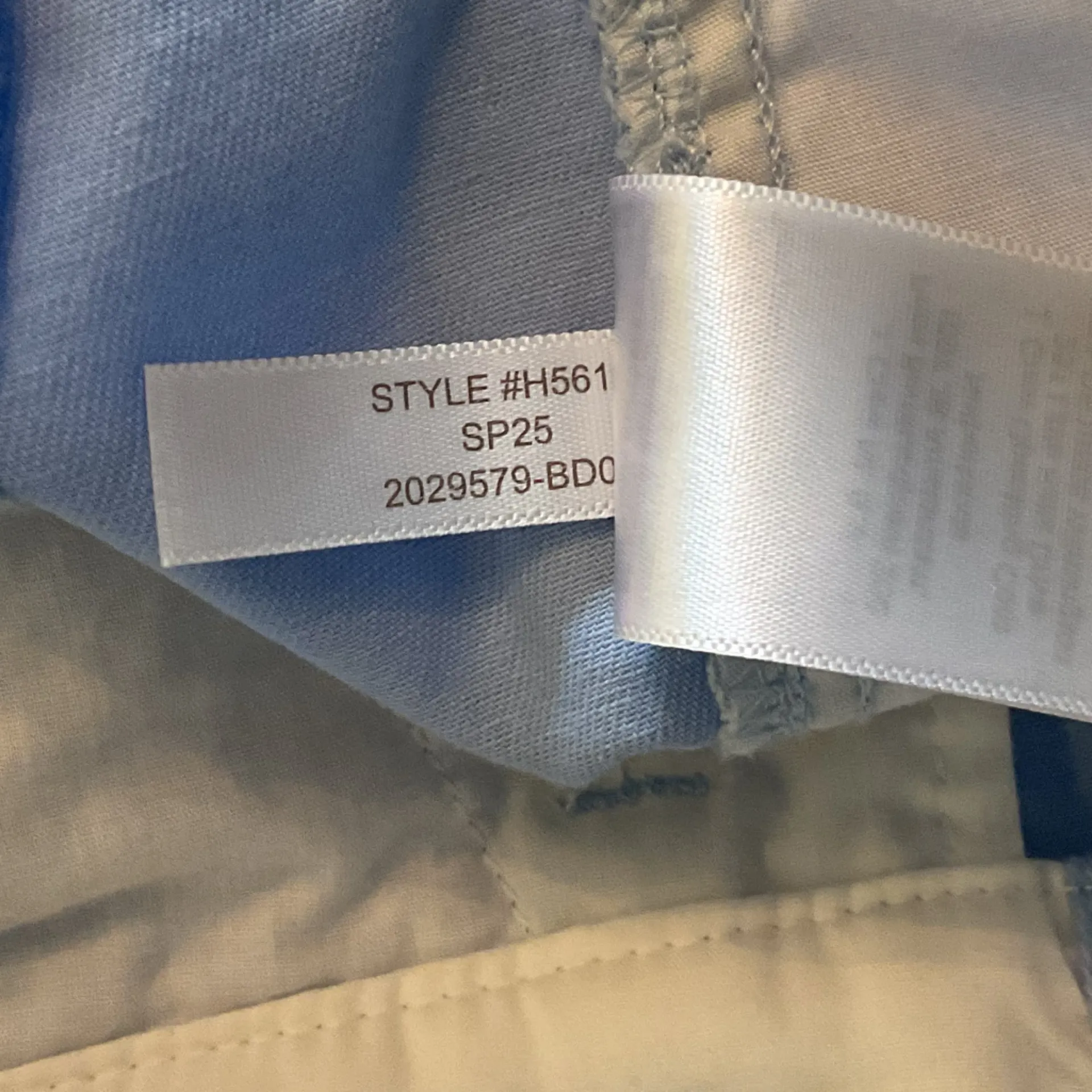 NWOT J. Crew Mercantile Classic Cotton Chino Short 3.5" in Light Blue 0 Fix Snap - Image 9