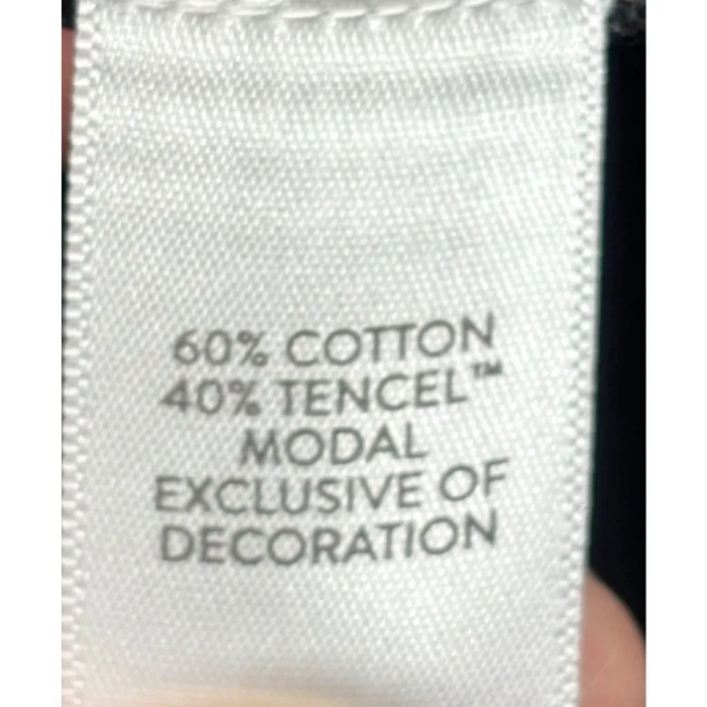 J. Jill Shirt‎ S Black Embroidered V - Image 5