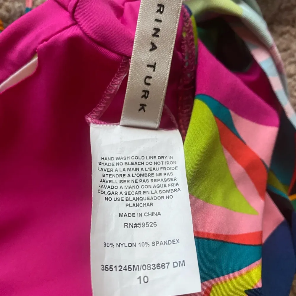 Rainforest Flutter Sleeve Maillot Sz 10 - Image 8