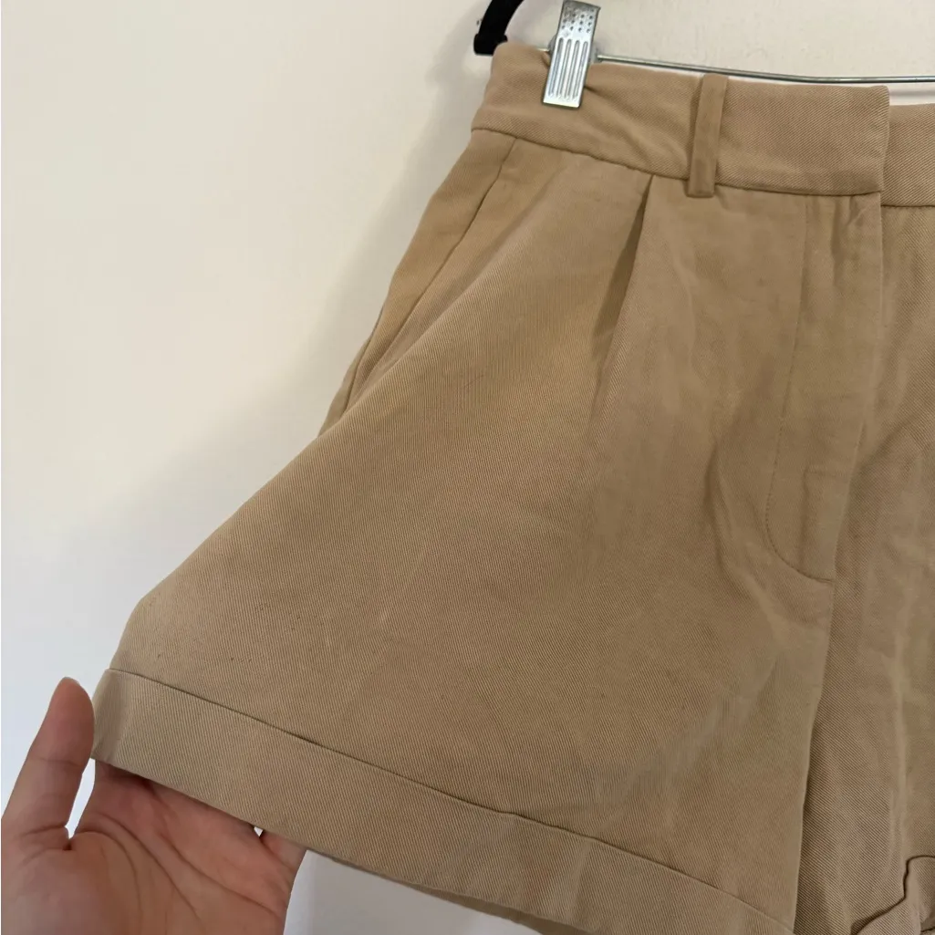 NILI LOTAN Napa Short Tan Size 4 - Image 6