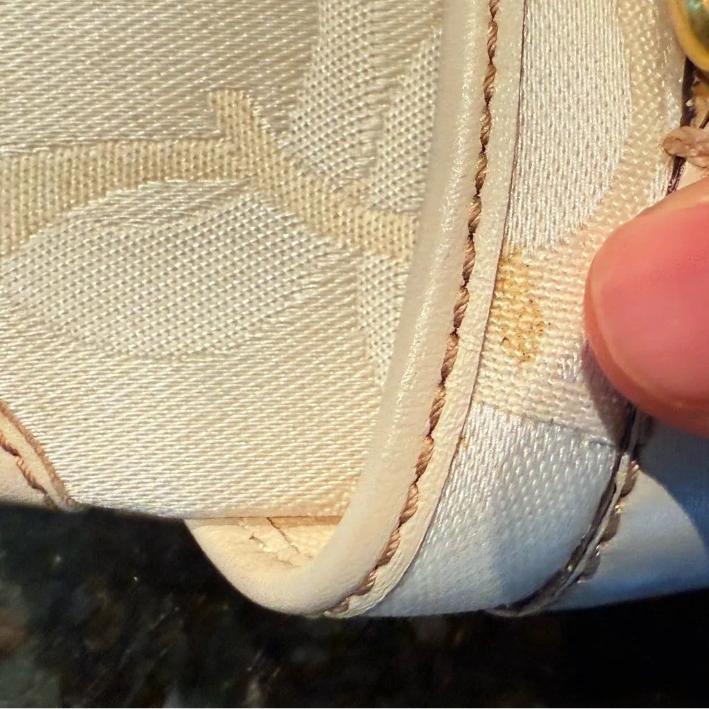 COACH Womens PATTIE Off White IVORY CC OPTIC Kisslock SLIDES‎ Sandals Shoes 9 R - Image 5