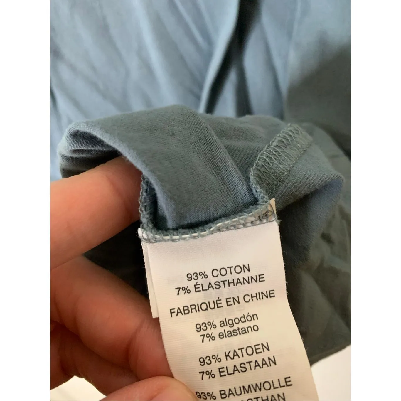 Vuori Feather tee Daydream Crew long sleeve t shirt women's size medium vw1028 - Image 4