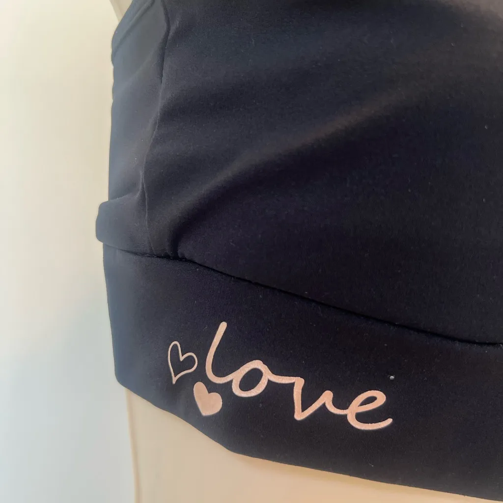 Electric Yoga Black Love Sports Bra - Image 6