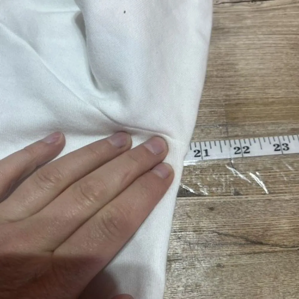 Dos Gardenias Women's Fleece Wave Raglan Pullover Sweater White Size 4 medium‎ - Image 9