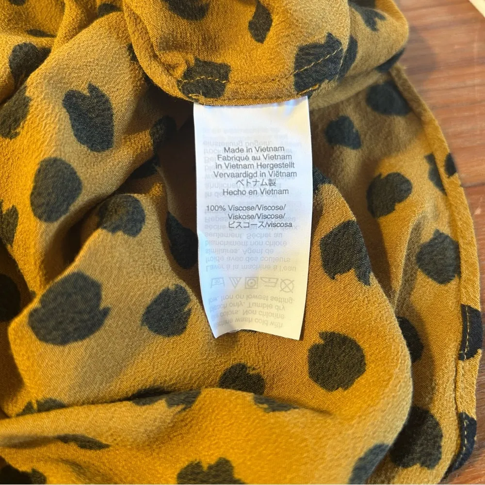 Madewell Midi Slip Skirt in Painted Spots - Image 9