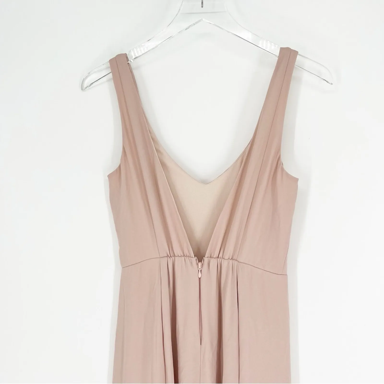 Show‎ Me Your MuMu Jenn Bridesmaid Maxi Dress S Pink - Image 6