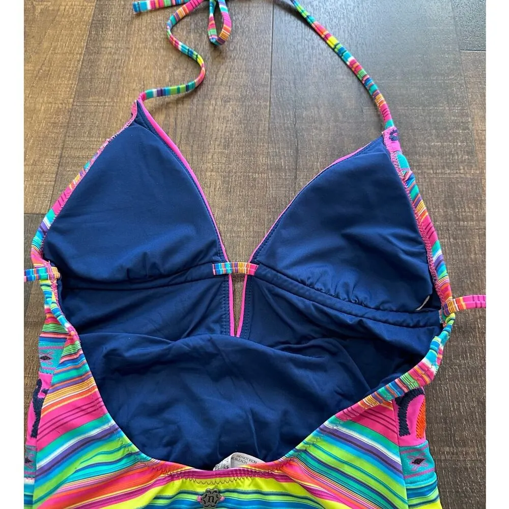 Nanette Lepore Flora Fiesta Rainbow Swimsuit - XS - Image 6