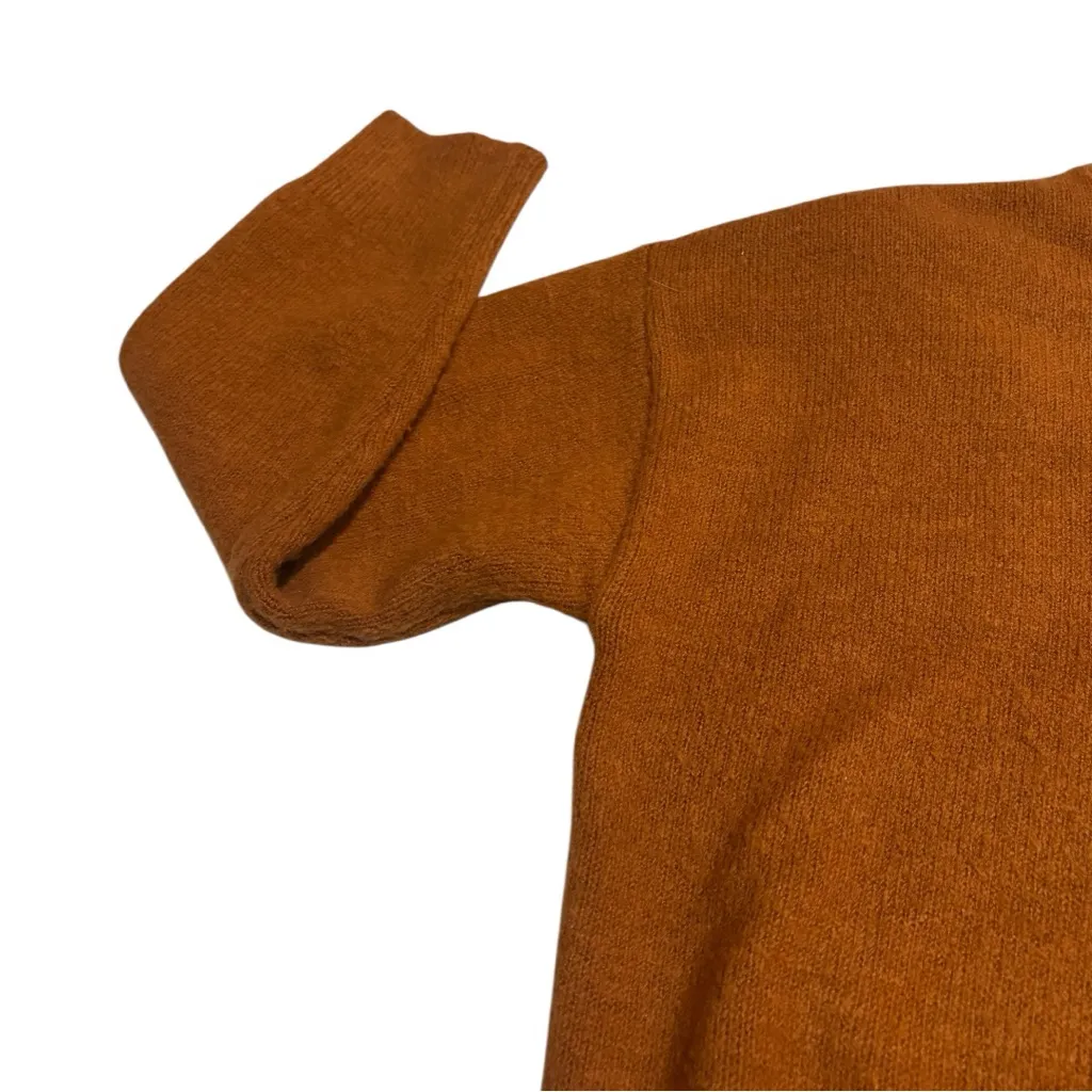 Forever 21 Rust Orange Crew Neck Sweater - Image 4
