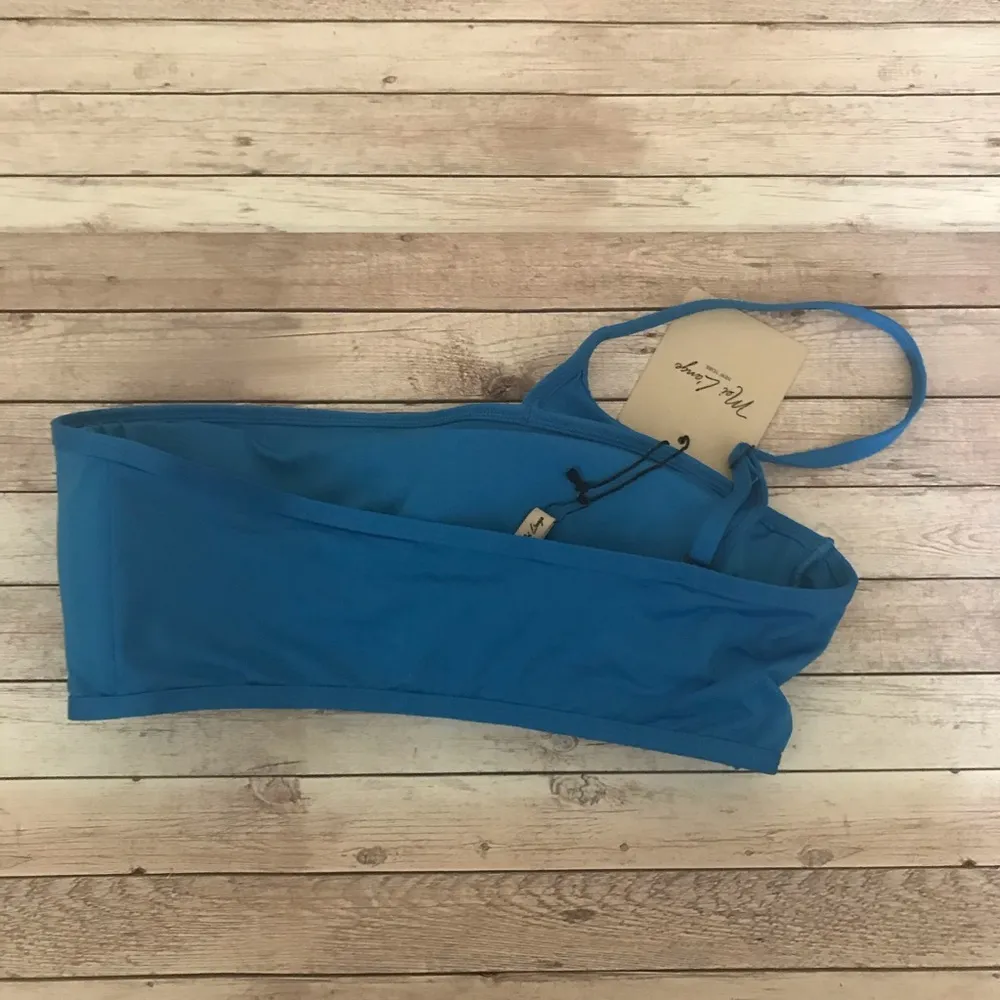 NWT Mei L'ange Jazmin Bikini Top‎ Blue Size M - Image 6