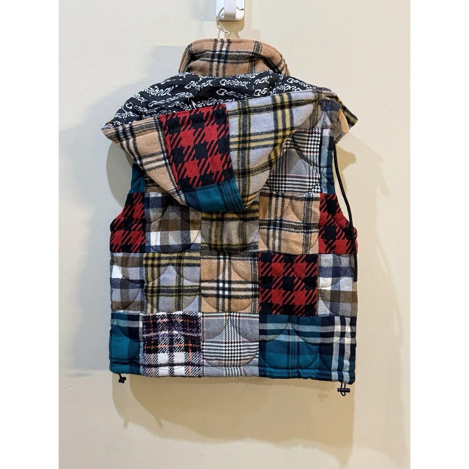 NWT Desigual Jacket Vest Patchwork Vest "Padded Copenhague" Size XS Quilted - Image 7