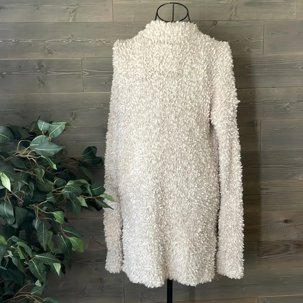 EUC Hollister open front Sherpa long sleeve jacket/duster - Image 4