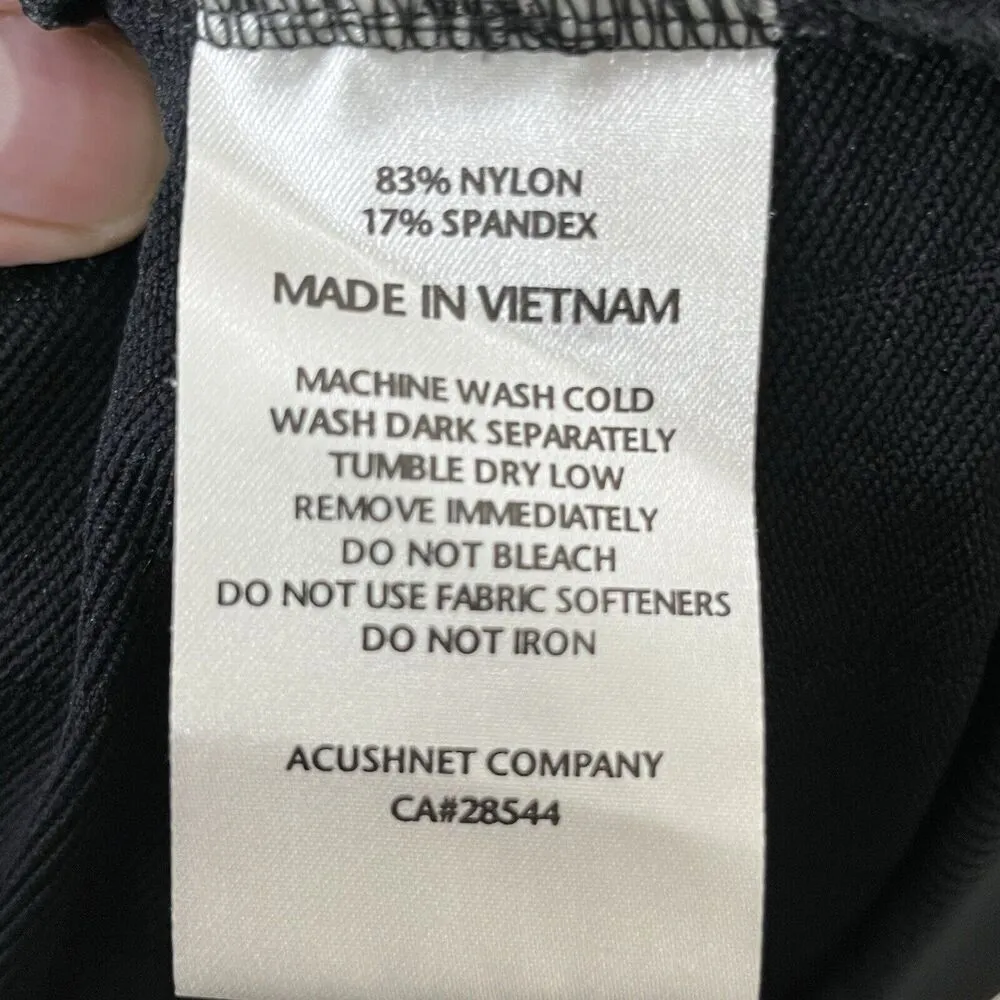 Revolve Superdown Stallion Pants Women’s Size Large Black Chain Detail Stretch - Image 9