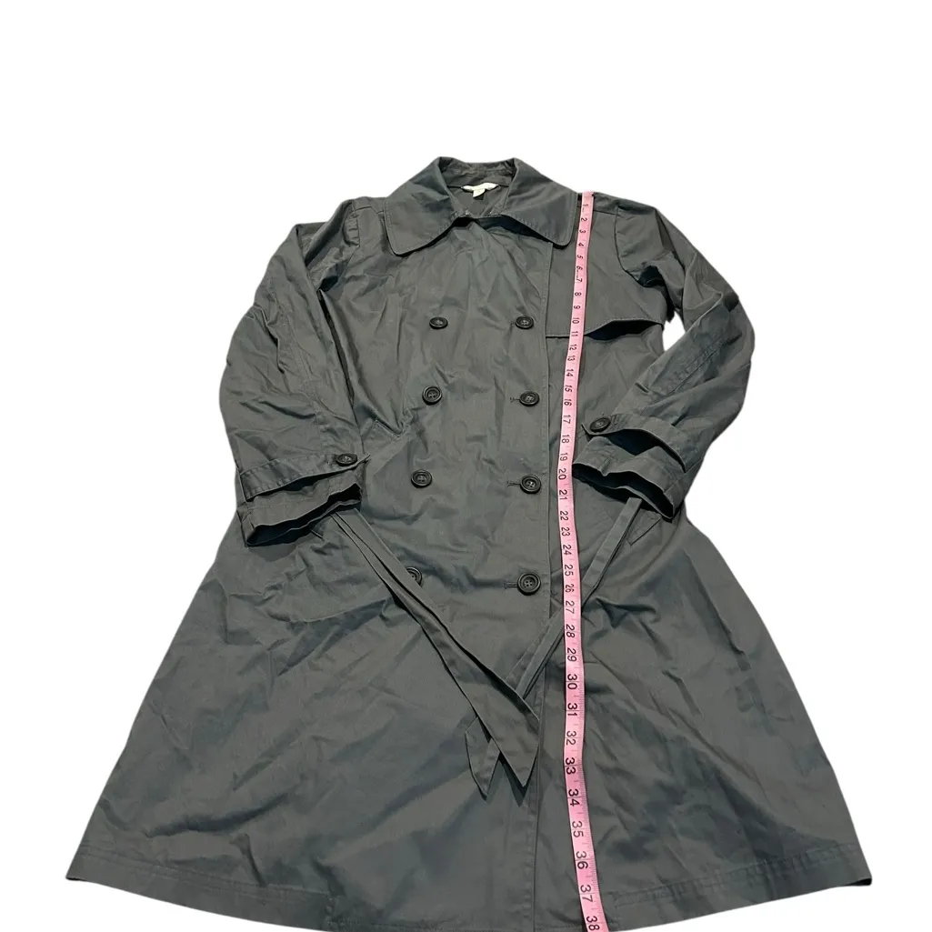 GARNET HILL gray trench - Image 2