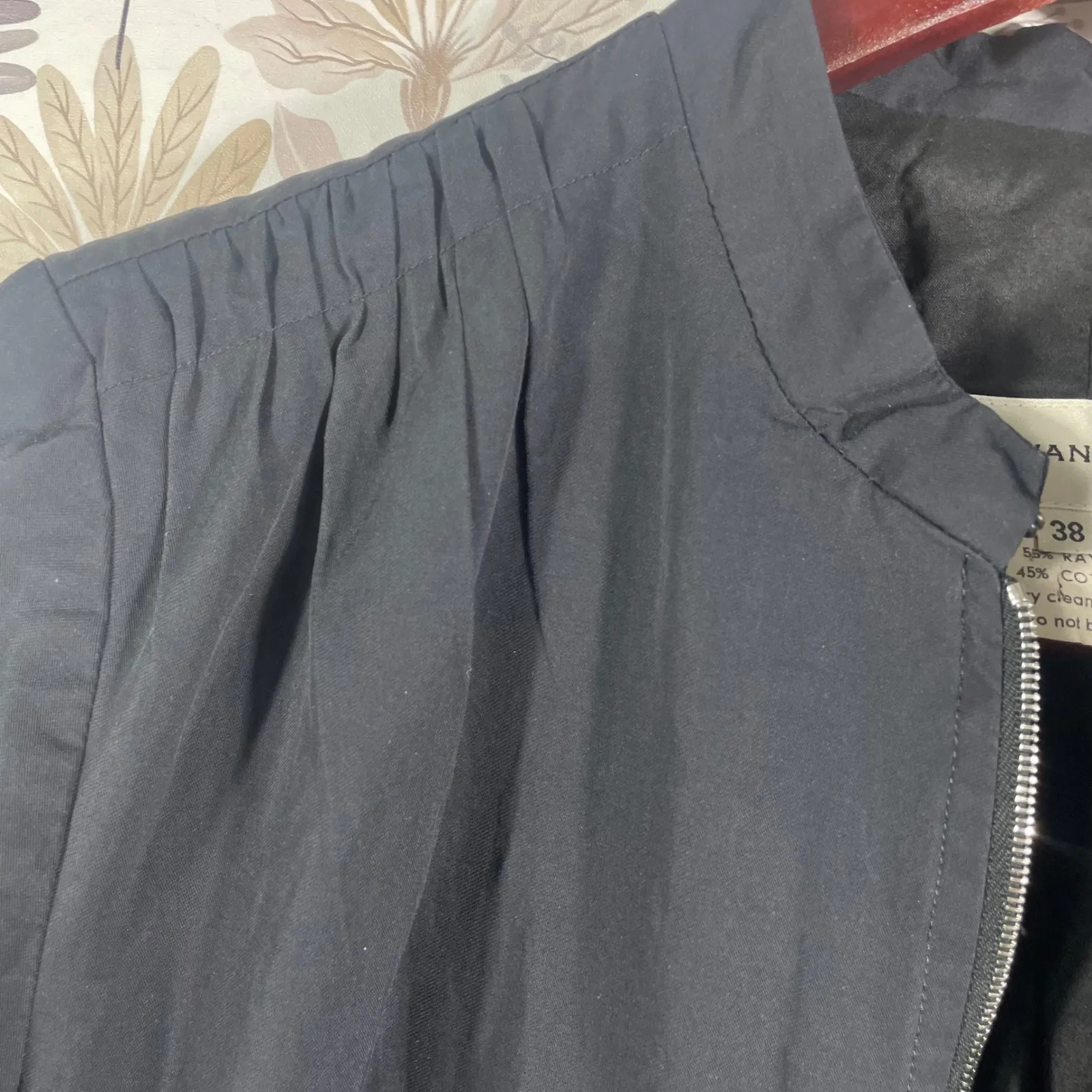 Dries Van Noten Black Sheer Sleeve Jacket Women's Size 38 Made in‎ Belgium - Image 7