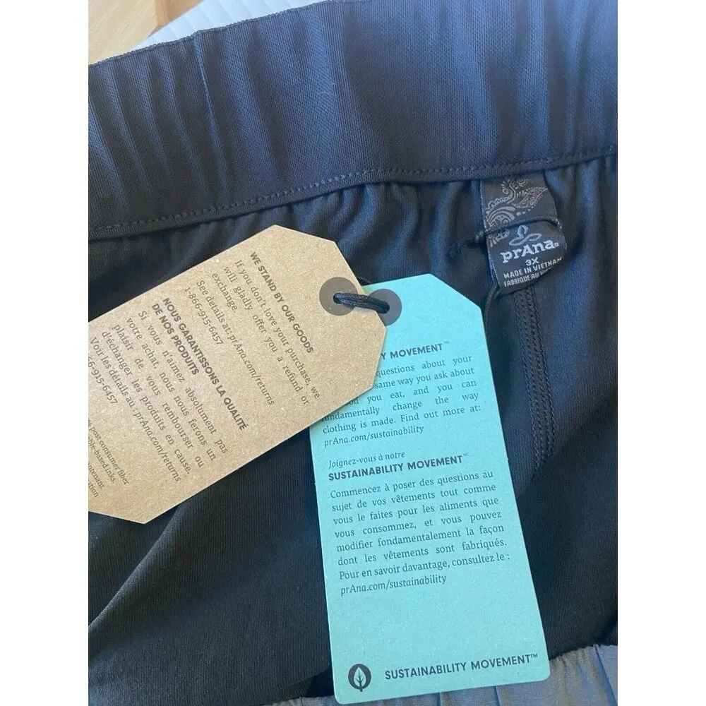 Prana‎ Arch Skort Plus Chalkboard Gray Athletic Size 3X Outdoor Athleisure NWT - Image 8