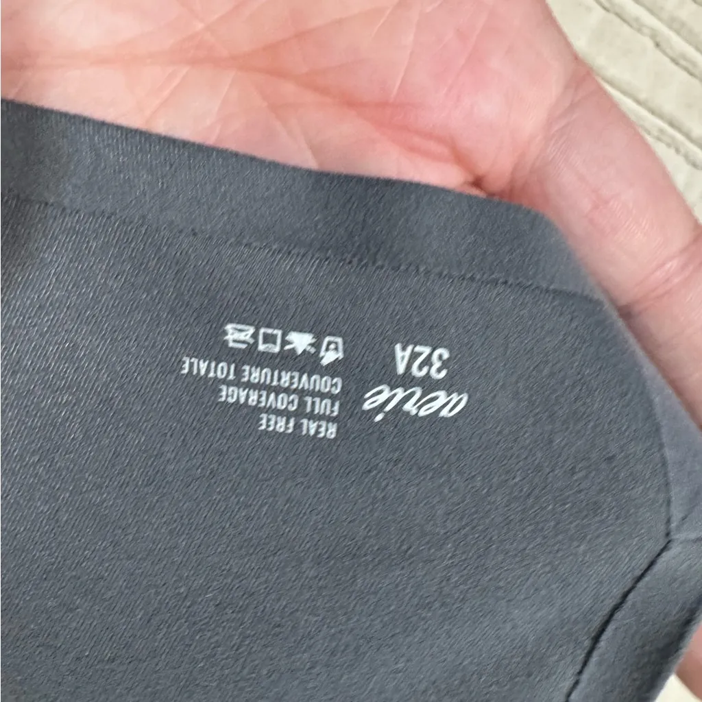 Aerie Real Free Full Coverage Charcoal Bra - Image 3