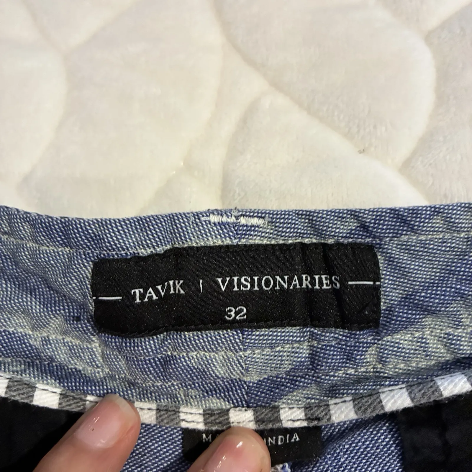 Tavik Modern Beach Culture Blue‎ Heather Holbrook Shorts Mens Size 32 Casual Blue - Image 4