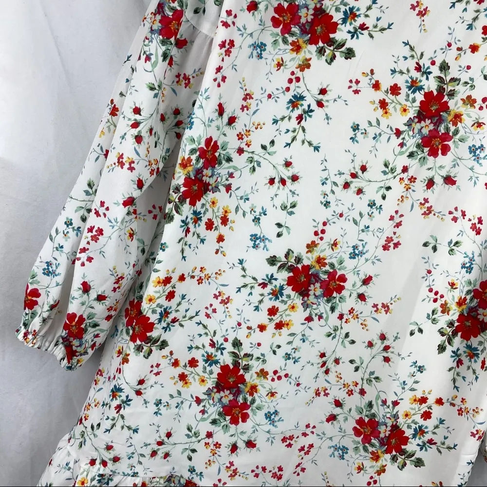 Parker Nola Floral Long Sleeve Shift Dress - Image 6