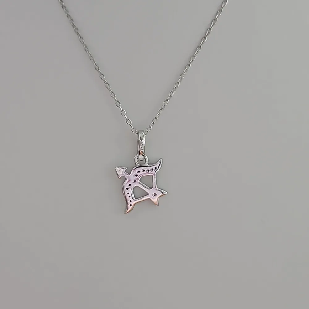 Sagittarius Moissanite Necklace - Image 2