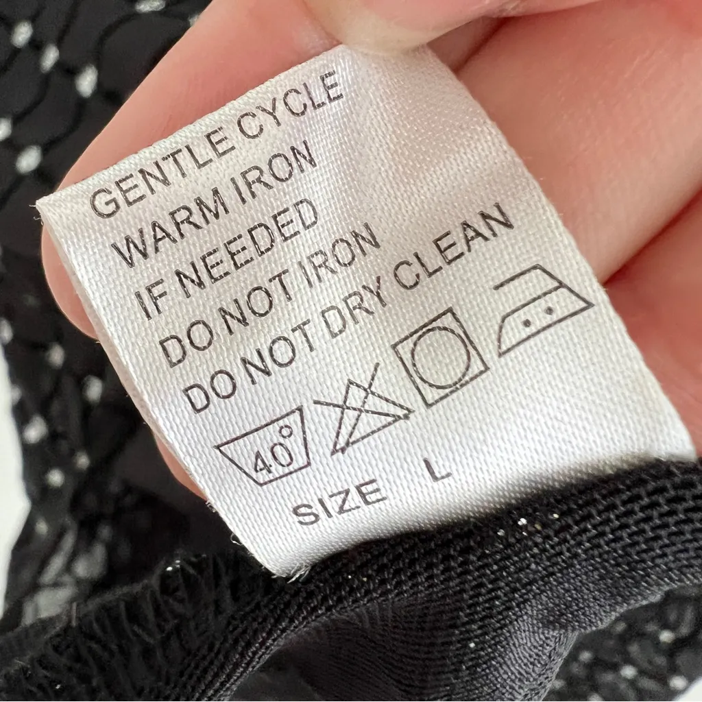 Love Nation Black Mesh Bodysuit - Image 11