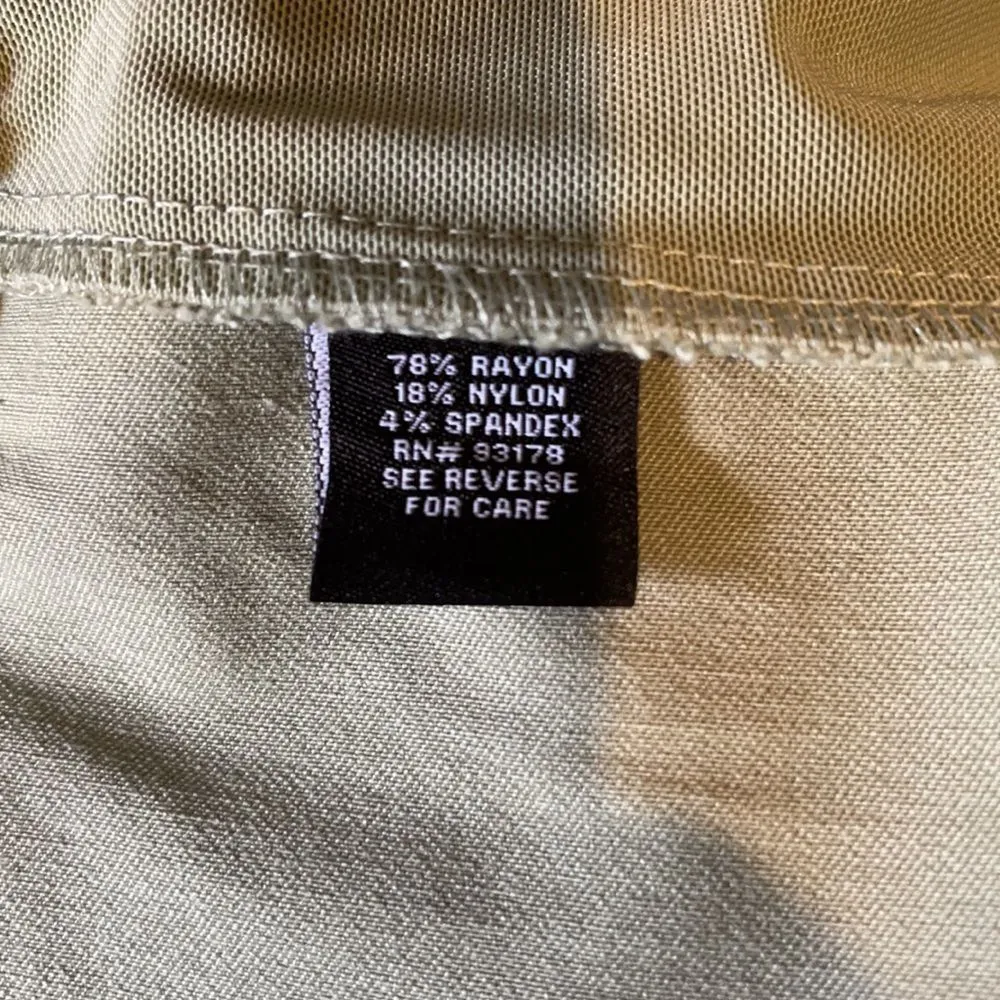 Premise Woman Spring Green Stretch Waistband Ankle Cropped Pants Size 3X NWT - Image 13