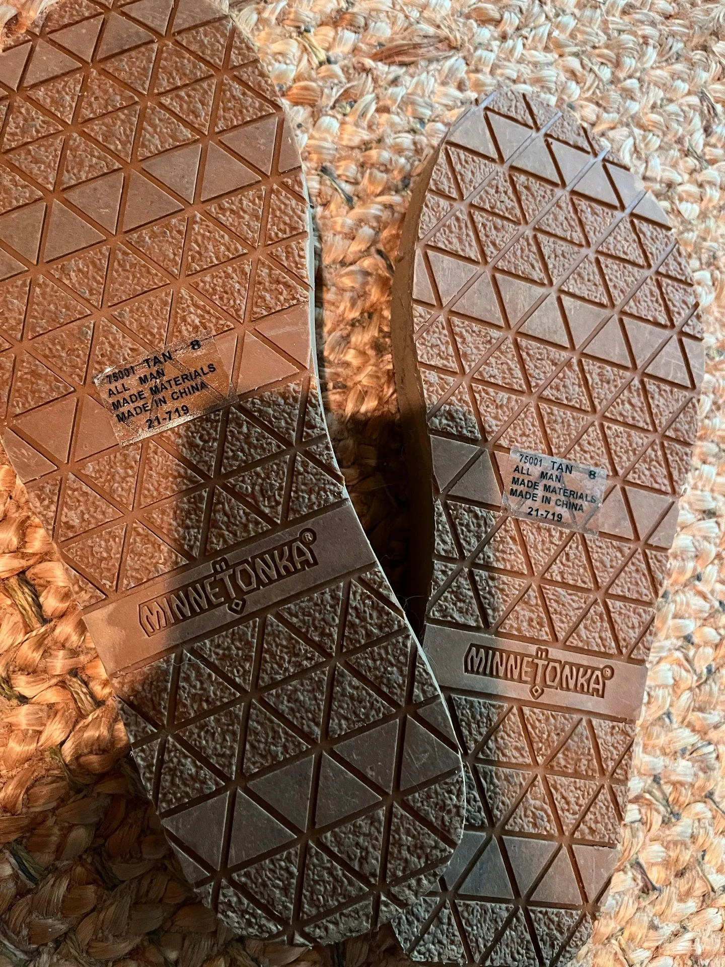 Minnetonka Braided detailed flip flops  - Image 4