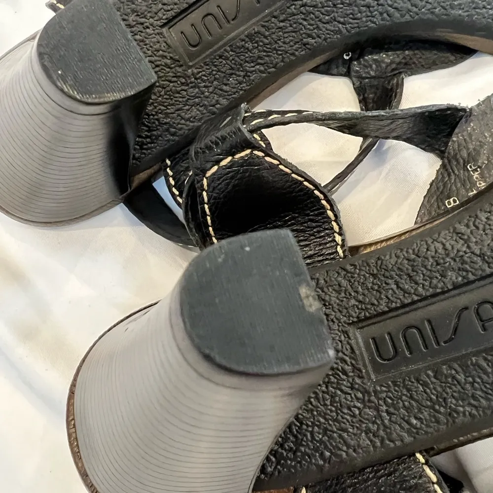 UNISA HEELED SANDALS leather size 10 - Image 13