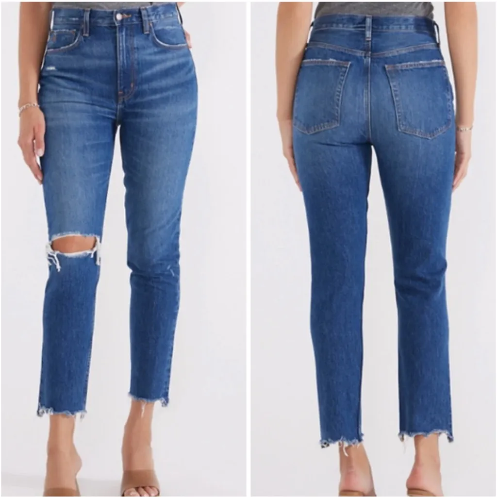 Etica Marcella High Rise Slim Medium Wash Jeans Blue Size 28 - Image 6