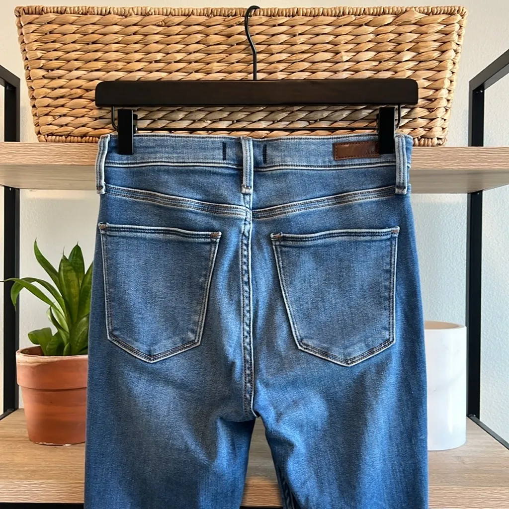 Abercrombie & Fitch High Rise Skinny Distressed Legging/Jegging Ankle Jean 27/ 4 - Image 5