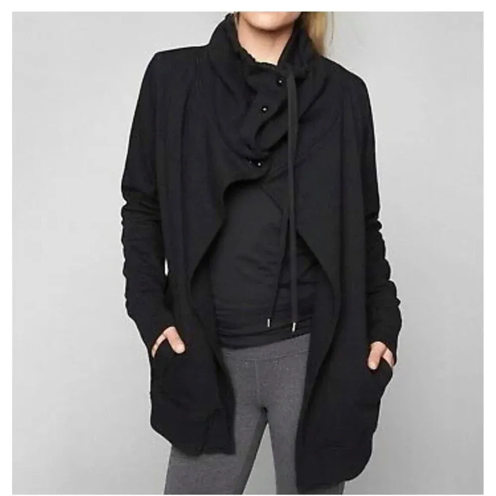 Athleta Womens Wrappers Delight Jacket Black Size XS - Image 9