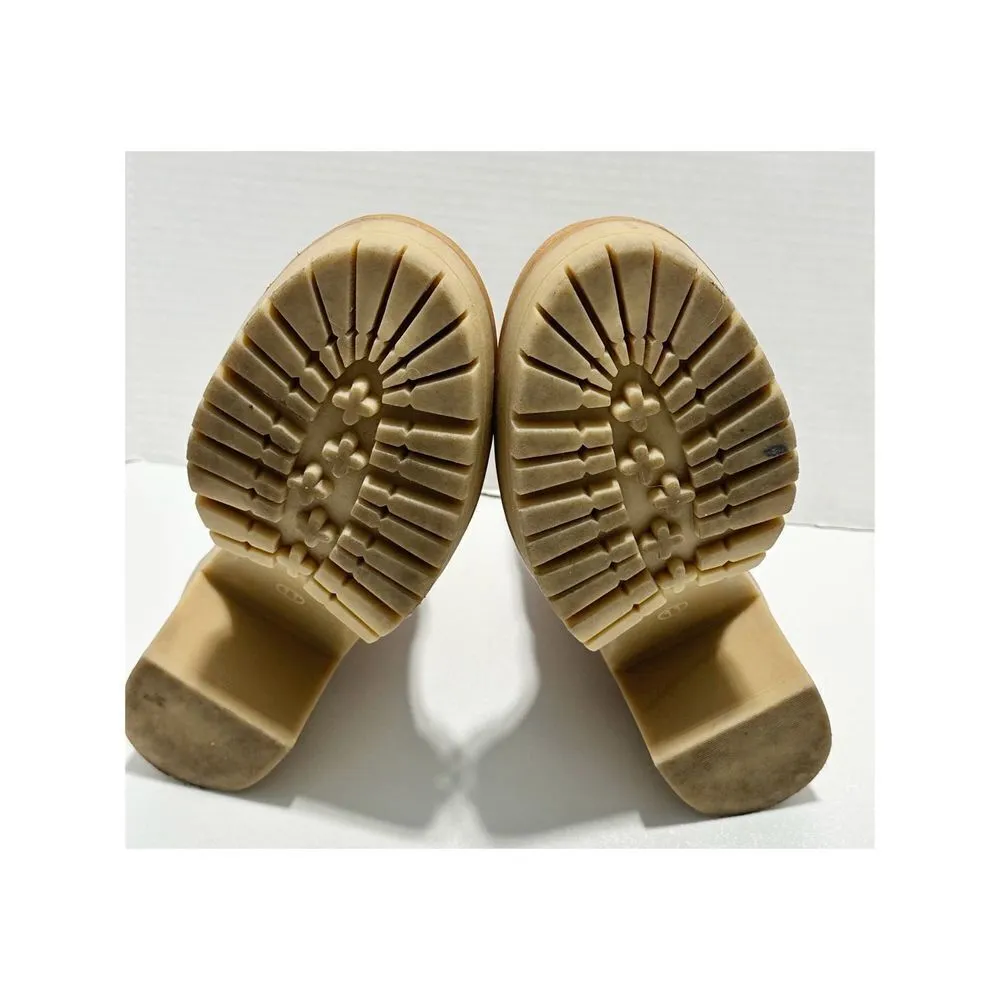 Universal Thread Women's Cognac Katrina Platform Heeled Ankle Boots Tan Size 11‎ - Image 7