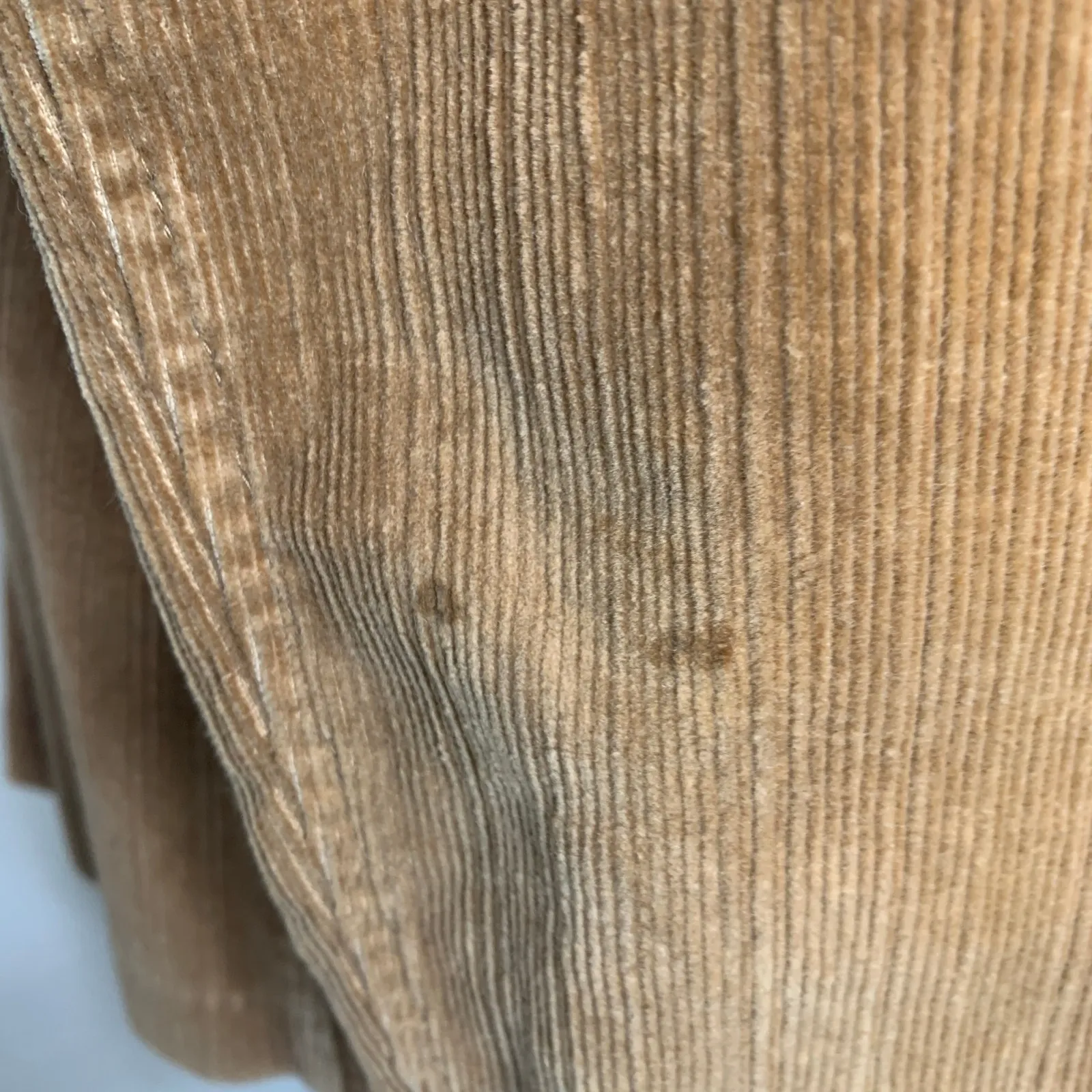 Vintage Corduroy Tan Camel Blazer Vintage Y2K Sz Large Brown - Image 9