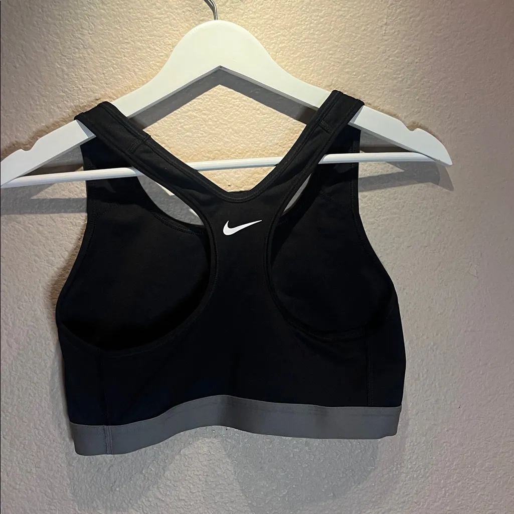 Nike University of Washington DriFit Sports Bra Black Size Large - Image 4