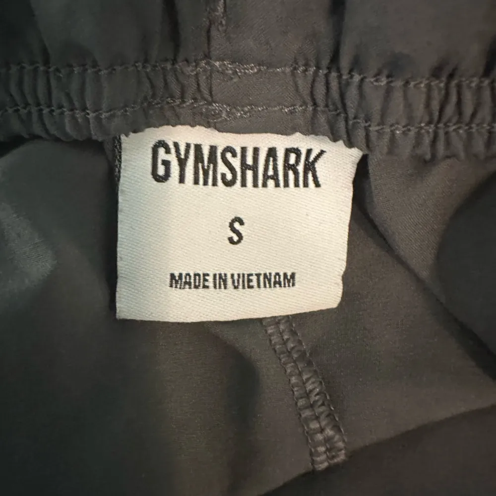 Ladies Gymshark activewear gray and white shorts size Small - Image 4