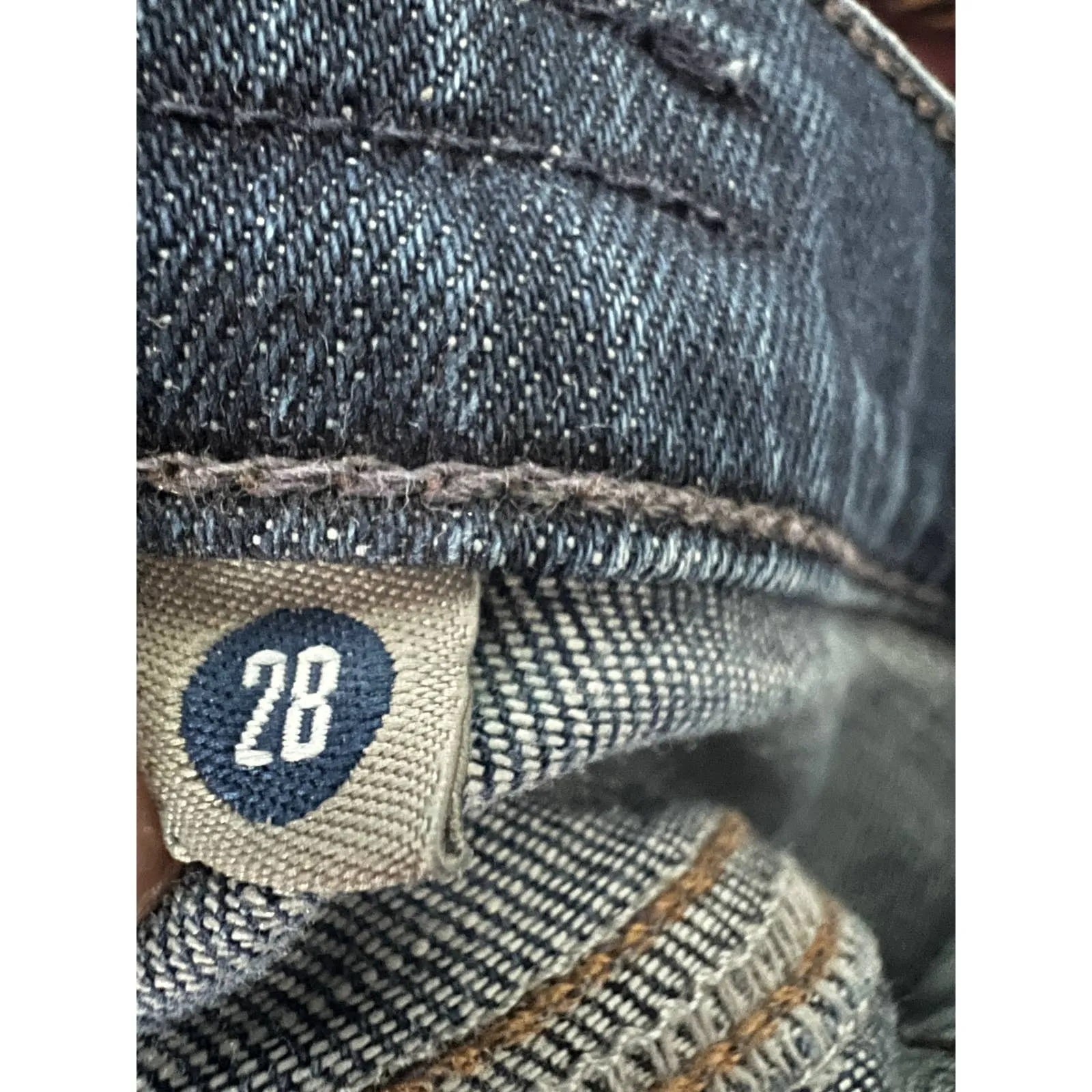 Citizens of Humanity Dani Cropped Straight Jeans Stretch Blue 28 Womens‎ - Image 6