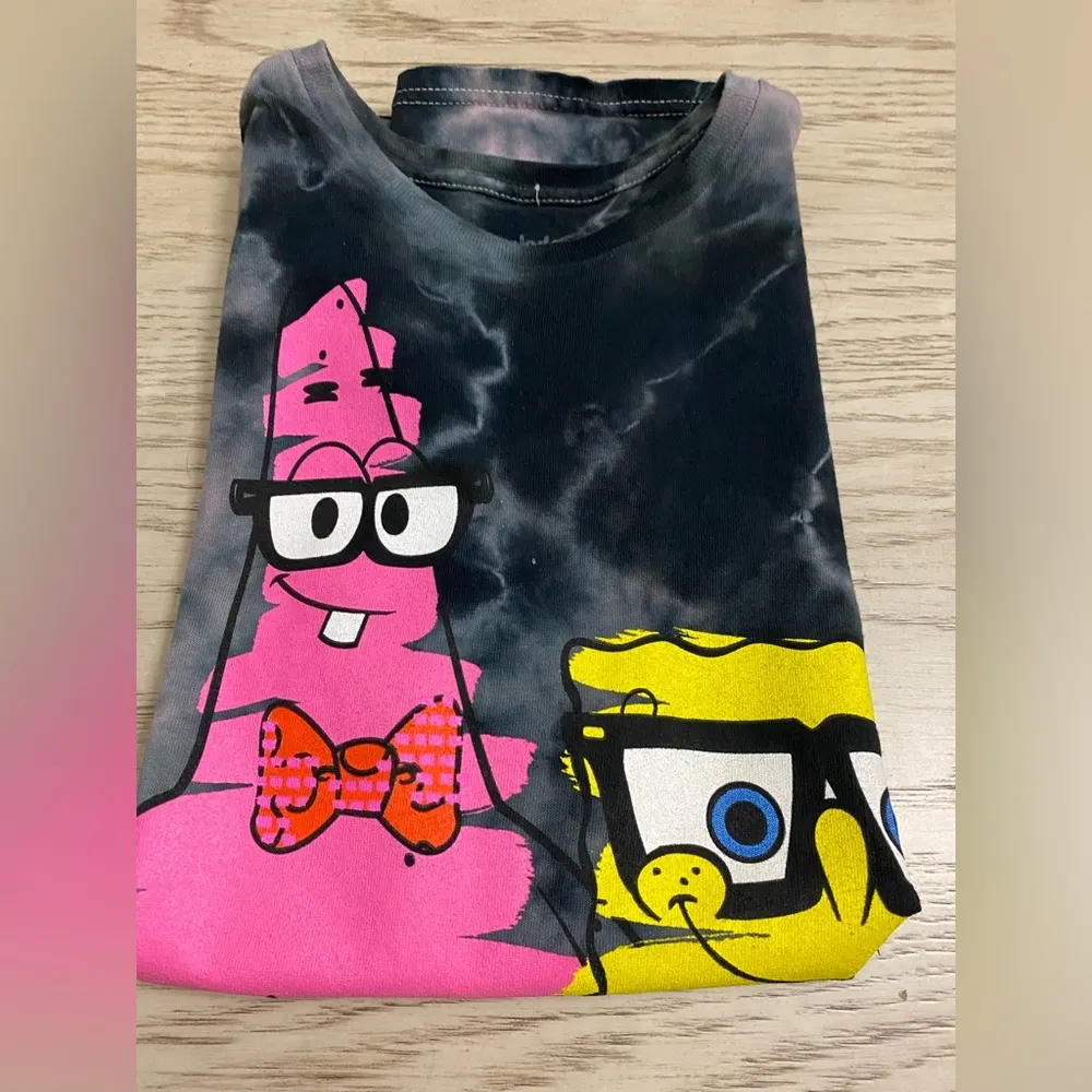 Nickelodeon Sponge Bob Tie-Dyed T-Shirt - Image 2
