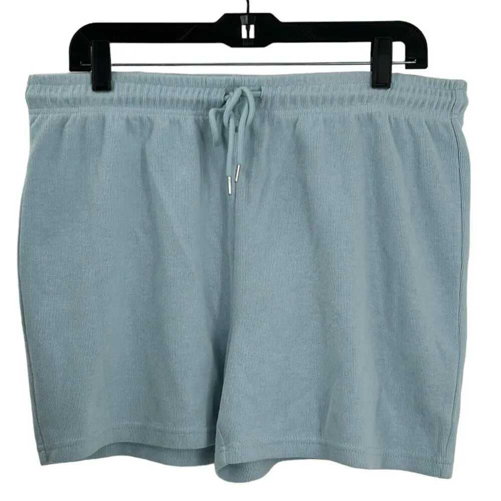 Buffalo by David Bitton Lounge Set Ribbed Long Sleeve Vintage Blue Size XLarge - Image 6