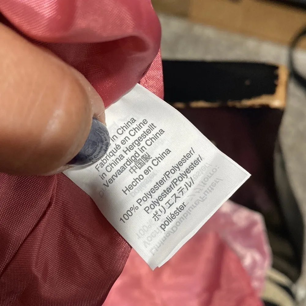 J Crew cami ruffled NEW tank top crushed‎ velvet xs guava pink - Image 5