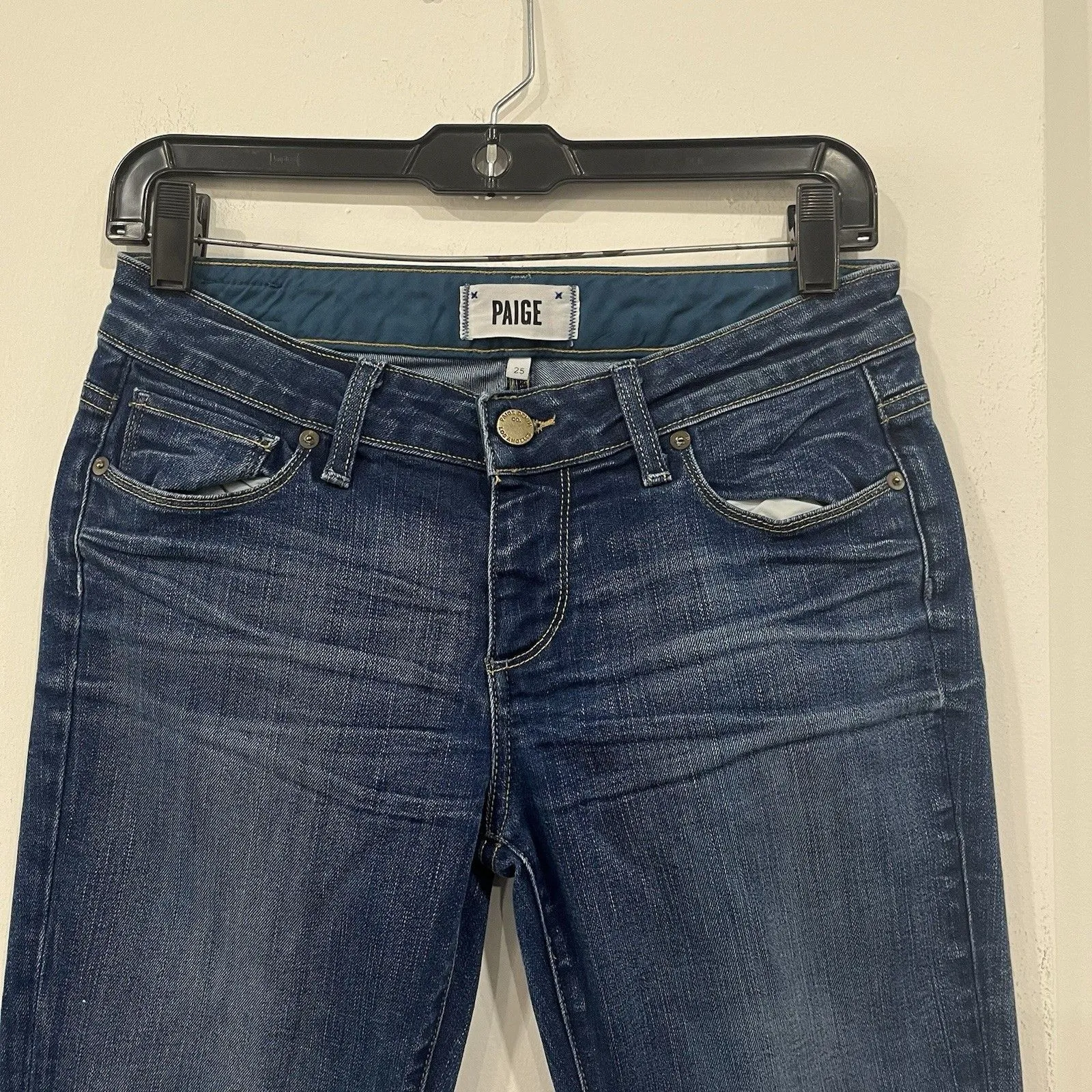 Paige Jimmy Jimmy Skinny Jeans 25 - Image 2