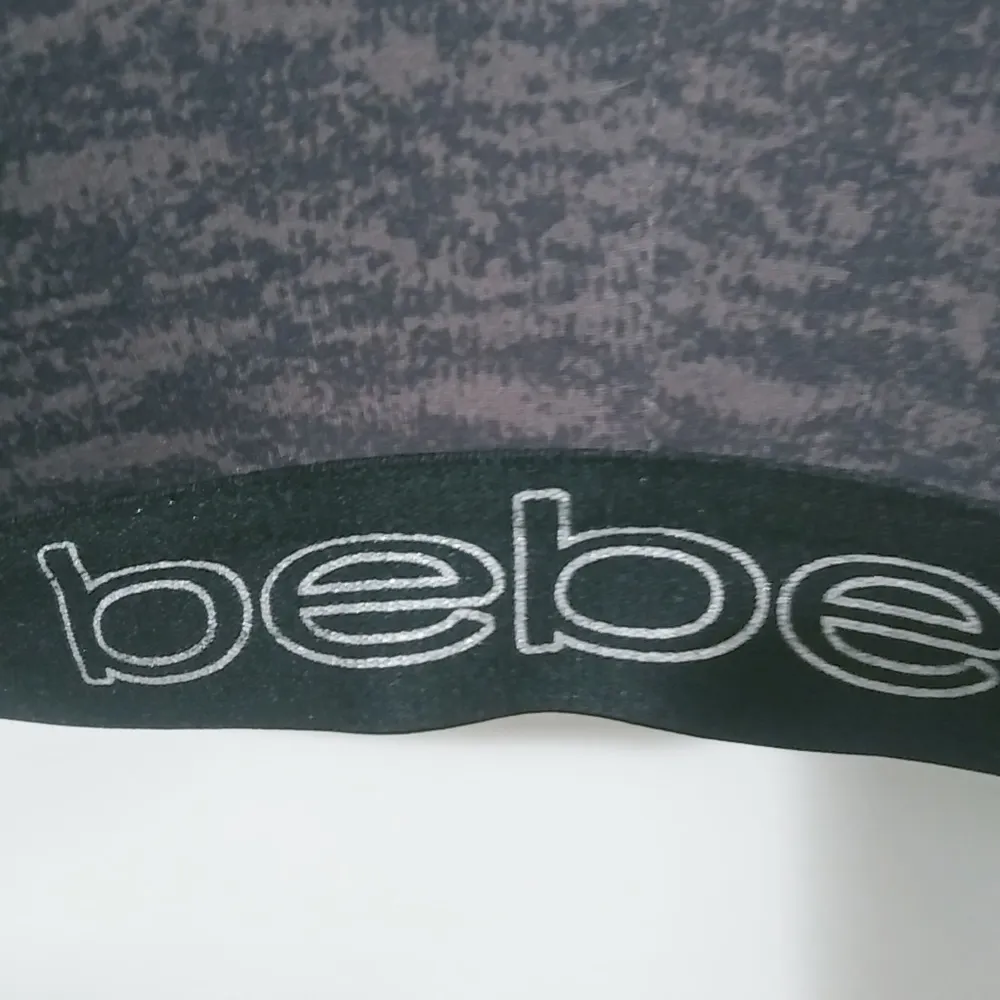 bebe 36DD Black Athletic Bra - Image 2