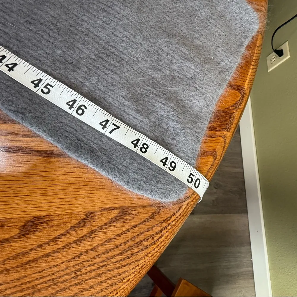 Angora Rabbit Fur Scarf - Image 4