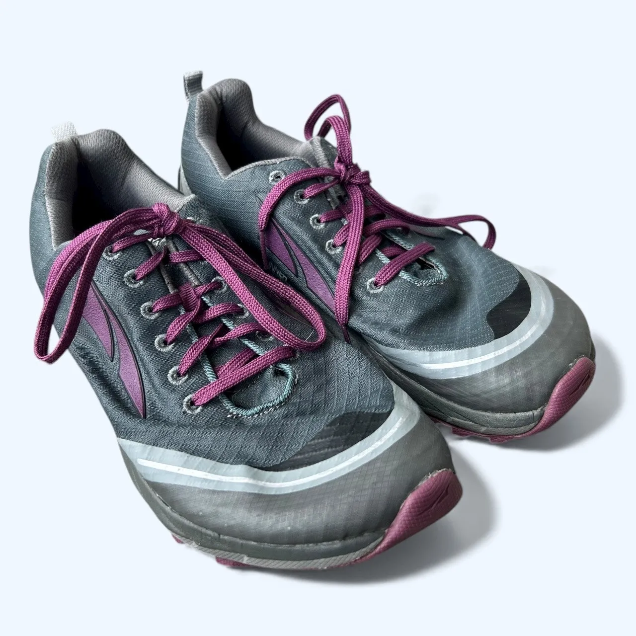 Altra Superior 2.0 Trail Running Shoes Sneakers Women's size 10 Gray Purple - Image 4