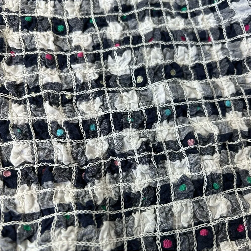 Anthropologie June Gingham Cropped Kimono OS - Image 6